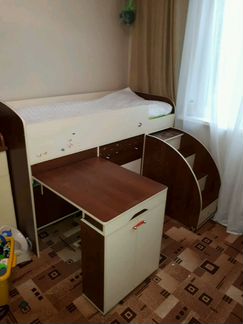 Кровать чердак