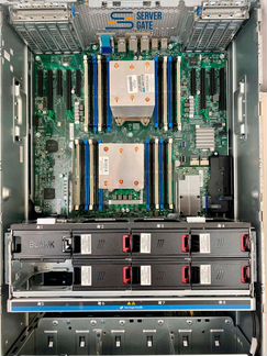 Сервер HP ML350 Gen9 8SFF 1x E5-2687Wv3 64 GB