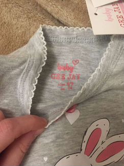 Новое боди gee jay baby 74 разм