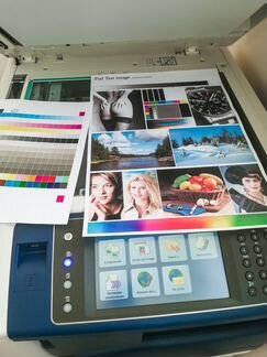 Xerox WorkCentre 7530 с новой расходкой