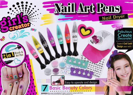 Набор для росписи ногтей детский Nail Art Pens