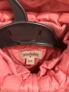 Пальто Play Today осень- весна, размер 122