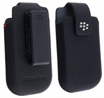 Кожаный чехол с клипсой для BlackBerry Torch 9800