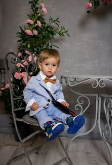 Костюм тройка с сумочкой