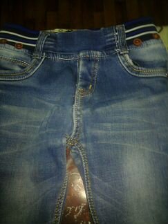 Джинсы детские зимнии