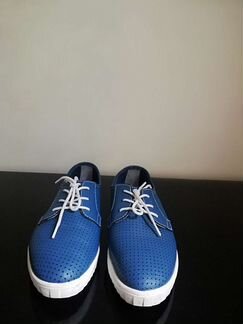 Женские кожаные кеды, мокасины Zenden