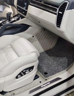 3д Коврики из кожи для Porsche Cayenne ковры