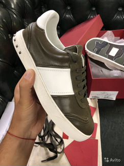 Кожаные кеды Valentino