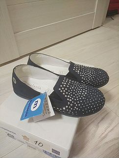 Слипоны (туфли) новые натуральная кожа