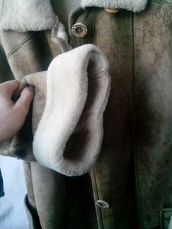 Дублёнка женская с капюшоном