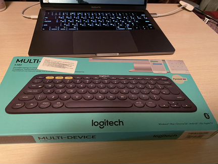 Клавиатура беспроводная Logitech k380