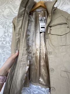 Куртка из искусственной кожи