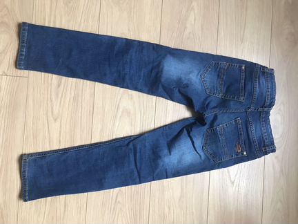 Брюки для мальчика джинсы, р.128