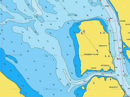 Карта глубин рыбинское водохранилище 2021