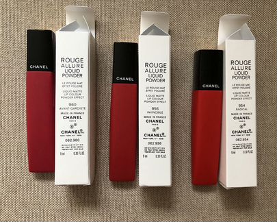 Chanel liquid powder новая помада N954