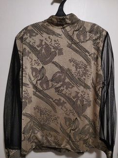 Блузка новогодняя 48-50