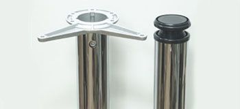 Ножки мебельные 820-840х60мм Larvij L61R820CH60