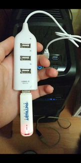 USB Hub разветлитель на 4 порта