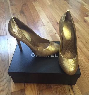 Новые нарядные туфли Chanel, оригинал