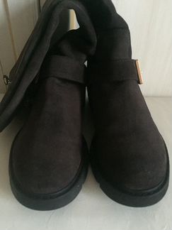 Сапоги замшевые Twin set