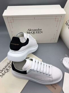 Кожаные кеды Alexander McQueen