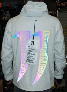 Кожаный анорак Boris Bidjan Saberi