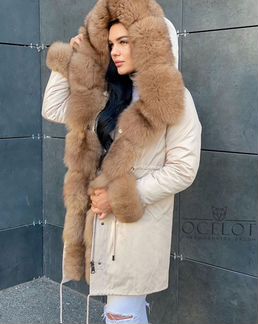 Парка с мехом