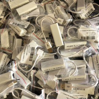 Адаптер с USB на сеть LAN Ethernet Новые Много