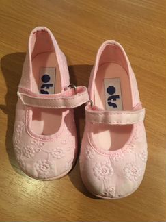 Балетки туфли 21 размер розовые