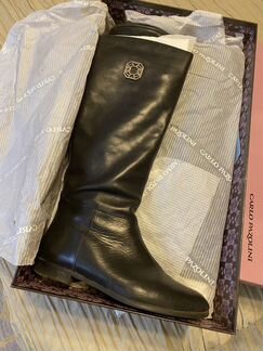 Carlo Pazolini кожаные демисезонные сапоги