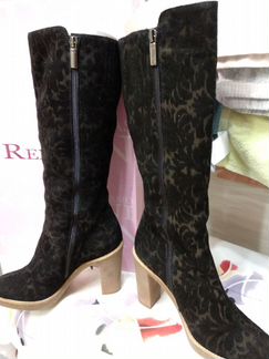 Сапоги высокие зимние 38 Renzoni новые Италия