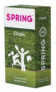 Классические презервативы spring classic - 9 шт