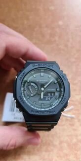 Часы Casio G-Shock GA-2100-1A1 чёрные новые
