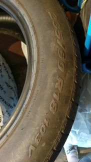 Шины б/у лето r18/235/60 Pirelli