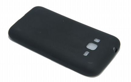 Чехол-накладка для Samsung J106 J1mini Prime fashion TPU матовый черный