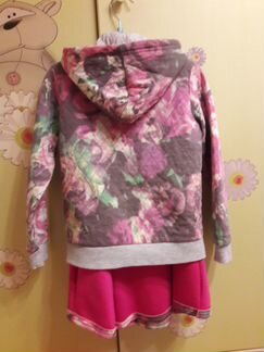 Костюм (сарафан + курточка) на рост 118 - 128см