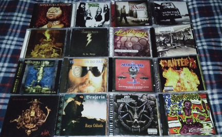 Рок, метал альбомы, диски оригинал (США, Европа)