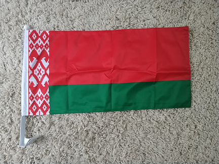 Автомобильный флаг республики Беларусь