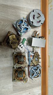 Двигатели от электрофонов, магнитофонов, шаговые