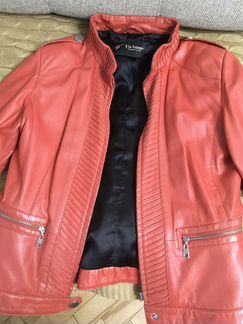 Куртка кожаная женская