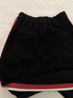 Брюки с полосками