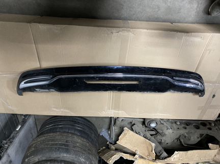 Юбка накладка бампера Mercedes W222 S 222