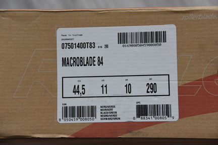 Роликовые коньки Rollerblade Macroblade 84 44,5